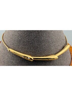 Vintage Pandora Slider Bracelet ALE Gold Plated CZ Bar Slider Adjustable Bolo 7.